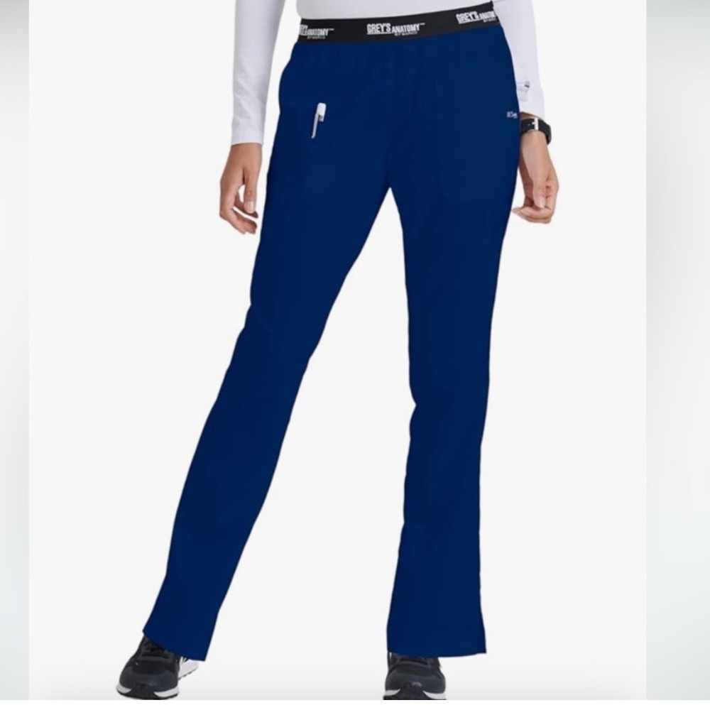 Greys Anatomy Scrub Pant Large by Barco navy